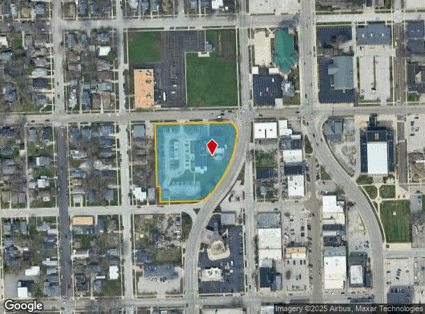 202 W Locust St, Bloomington, IL Parcel Map