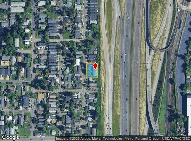  728 Ne 94Th Ave, Portland, OR Parcel Map