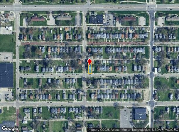  1060 Pinewood Ave, Toledo, OH Parcel Map