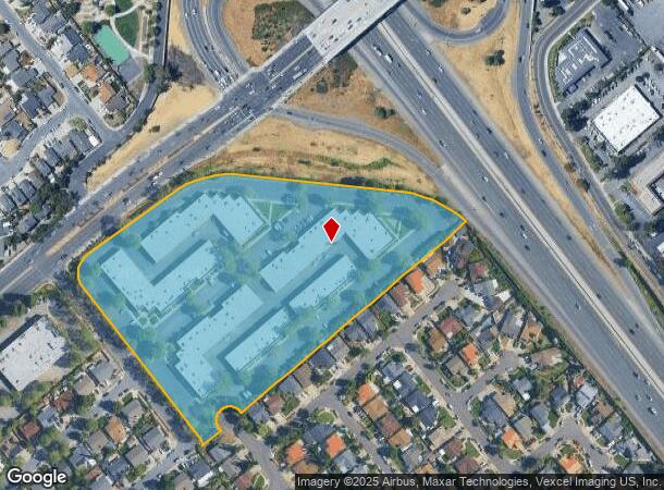 1310 Tully Rd, San Jose, CA Parcel Map