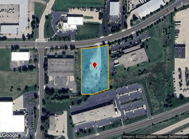  805 Progress Way, Sun Prairie, WI Parcel Map