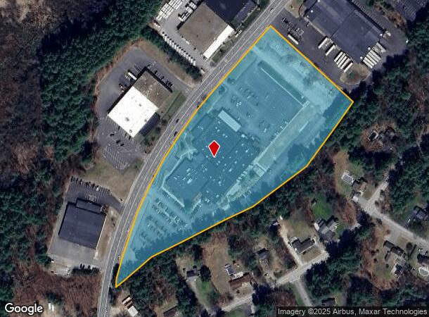  21 Continental Blvd, Merrimack, NH Parcel Map