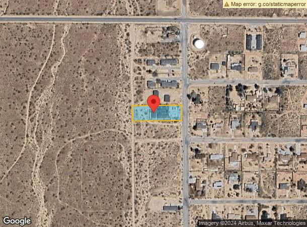  7382 Olympic Rd, Joshua Tree, CA Parcel Map