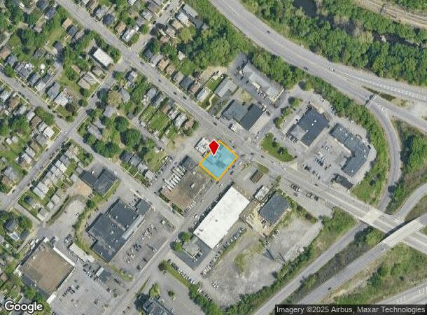  1036 Moosic St, Scranton, PA Parcel Map