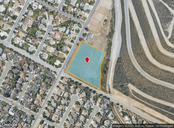 Olive Ave, San Bernardino, CA Parcel Map