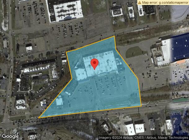  1212-1222 W Main St, Bridgeport, WV Parcel Map