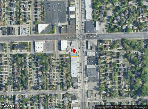  19011 Livernois Ave, Detroit, MI Parcel Map