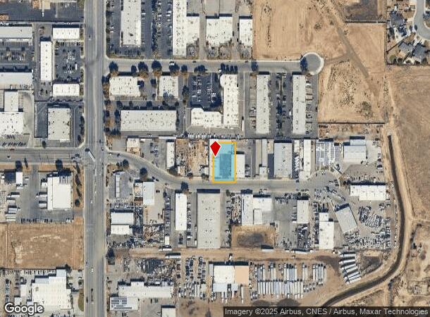  4716 District Blvd, Bakersfield, CA Parcel Map