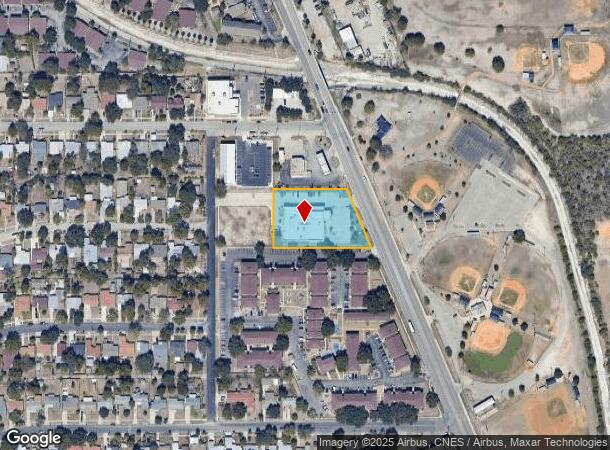 8119 S Flores St, San Antonio, TX Parcel Map