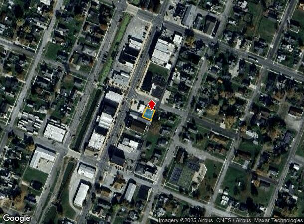 100 E 3Rd St, Spencerville, OH Parcel Map