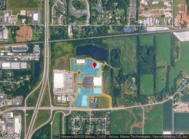 610 Porters Vale Blvd, Valparaiso, IN Parcel Map