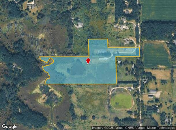  8727 Scully Rd, Whitmore Lake, MI Parcel Map