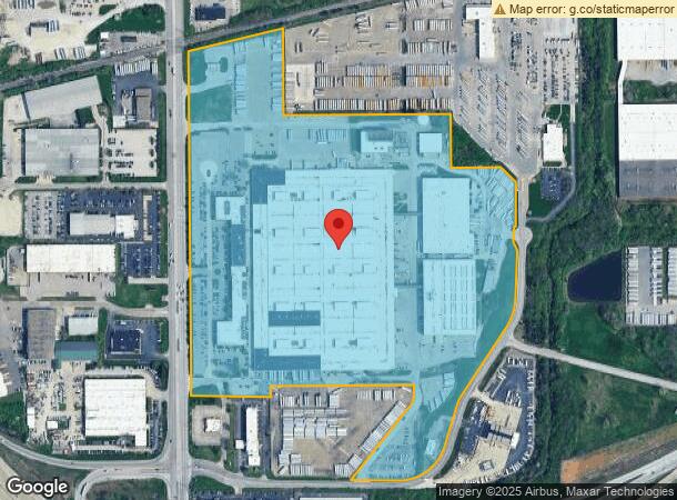  2525 N Shadeland Ave, Indianapolis, IN Parcel Map