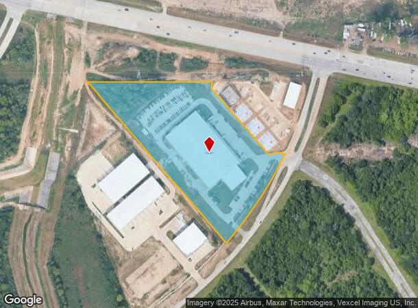  4643 E Richey Rd, Humble, TX Parcel Map