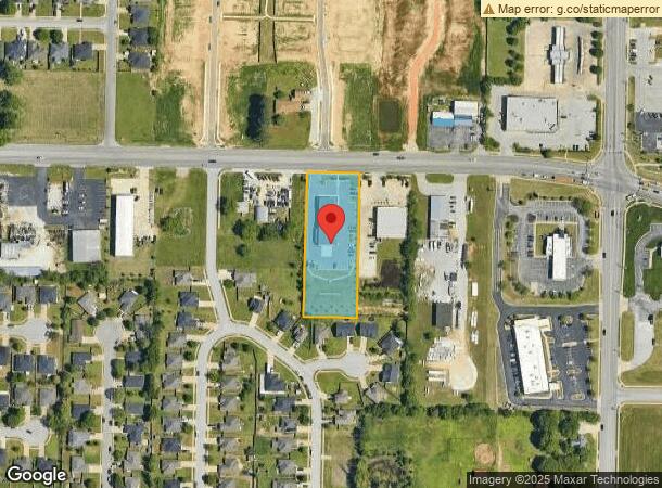  3041 E Robinson Ave, Springdale, AR Parcel Map