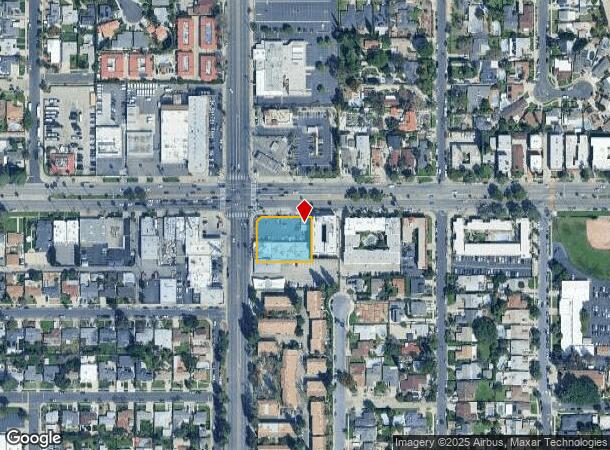  16844 Sherman Way, Van Nuys, CA Parcel Map