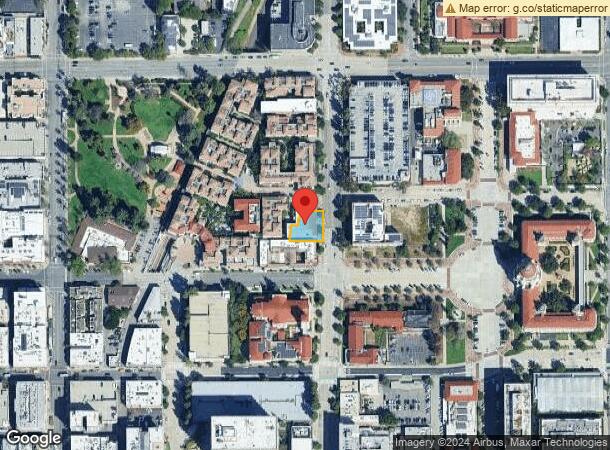  123-137 N Marengo Ave, Pasadena, CA Parcel Map