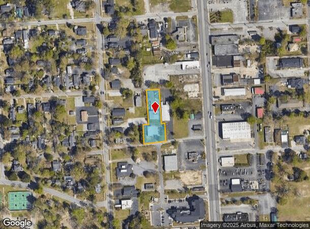 210 Mcleod Aly, Florence, SC Parcel Map