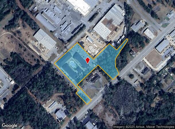 400 Harbor Ln, Thomasville, GA Parcel Map