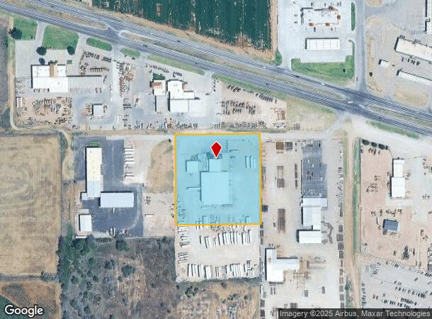  2420 E Slaton Rd, Lubbock, TX Parcel Map