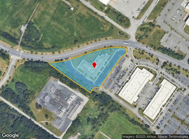  8681 Robert Fulton Dr, Columbia, MD Parcel Map
