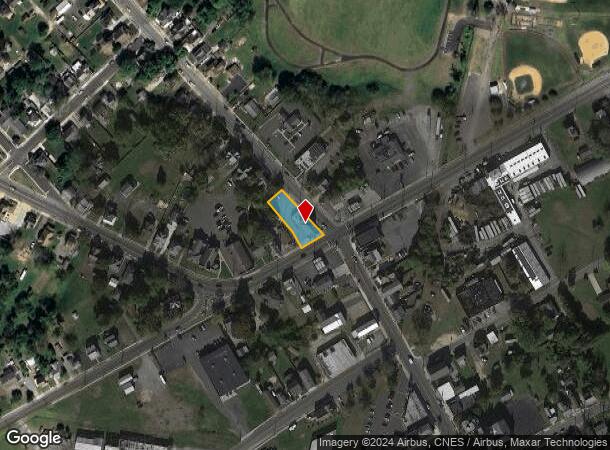  55 Chestnut St, Elmer, NJ Parcel Map