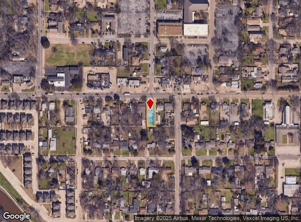  110 W 6Th St, Irving, TX Parcel Map