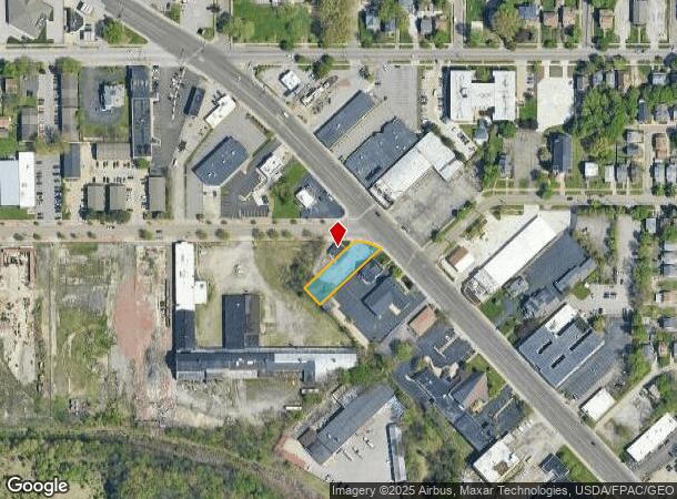  764 Carroll St, Akron, OH Parcel Map