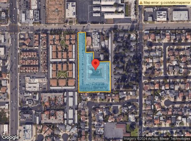  1660 W Broadway, Anaheim, CA Parcel Map