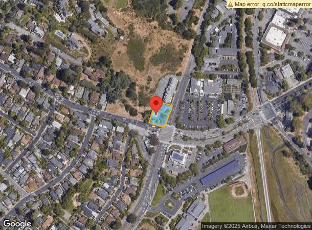  619 E Blithedale Ave, Mill Valley, CA Parcel Map