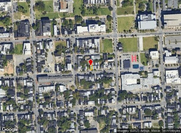 1030 Hollins St, Baltimore, MD Parcel Map