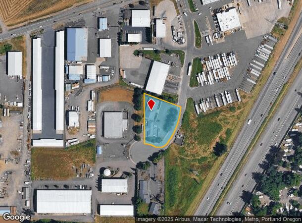 21515 Bents Ct Ne, Aurora, OR Parcel Map