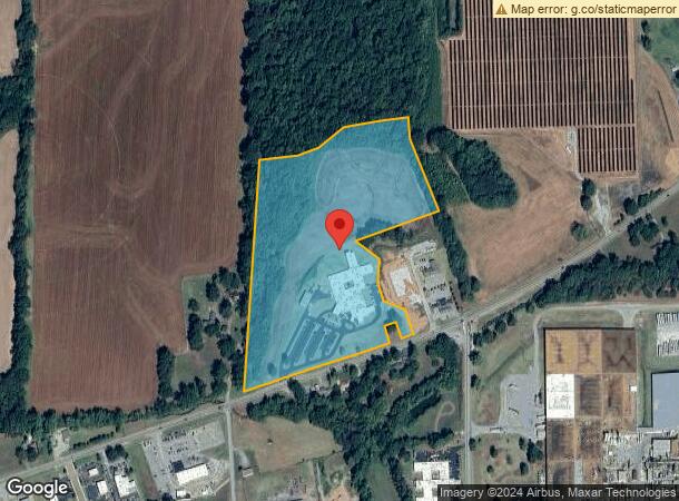  2545 N Washington Ave, Brownsville, TN Parcel Map