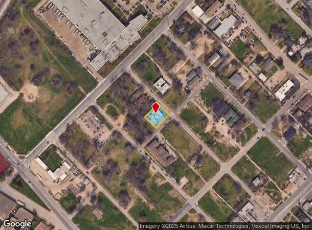  2727 Cleveland St, Dallas, TX Parcel Map
