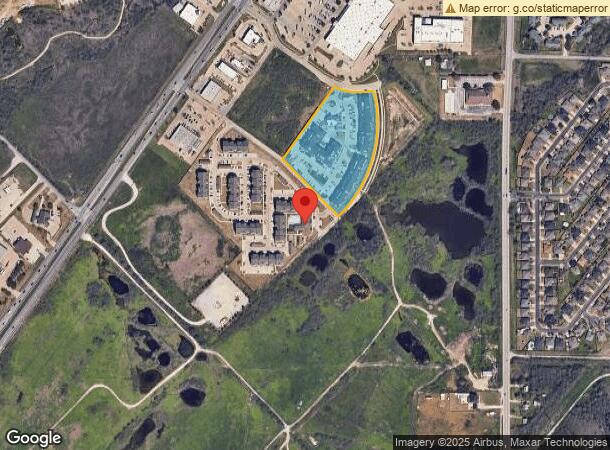  1700 Fairfield Pky, Burleson, TX Parcel Map