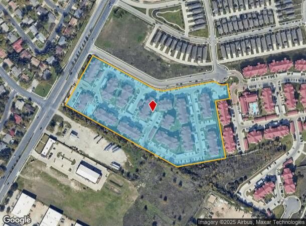 9911 Dessau Rd, Austin, TX Parcel Map