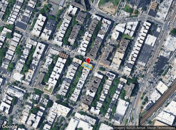 336 E 166Th St, Bronx, NY Parcel Map