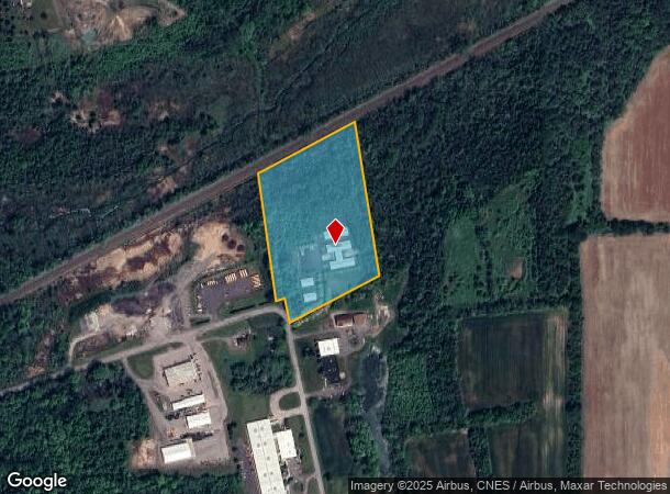 2060 Oneil Rd, Macedon, NY Parcel Map