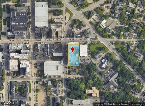  1300 S University Ave, Ann Arbor, MI Parcel Map