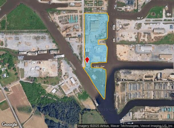 5310 S Curtis Ln, New Iberia, LA Parcel Map