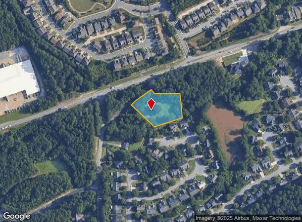  1602 Peachtree Industrial Blvd Nw, Suwanee, GA Parcel Map