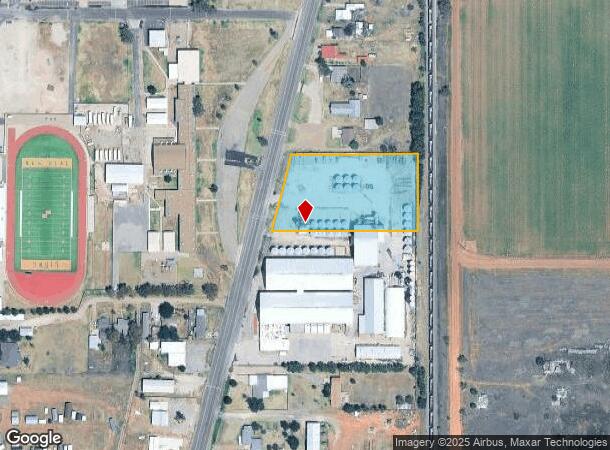 403 S Monroe St, New Deal, TX Parcel Map