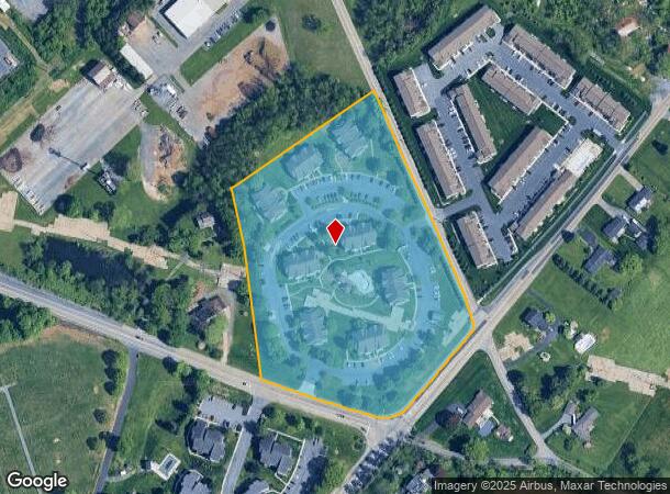  1400 Hillcrest Ct, Camp Hill, PA Parcel Map