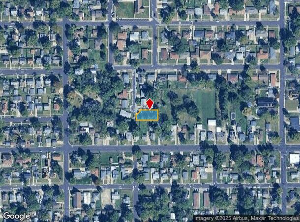  1000 Edison Ct, Pekin, IL Parcel Map