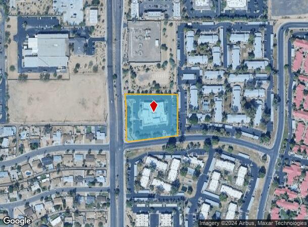  77 S Dobson Rd, Chandler, AZ Parcel Map