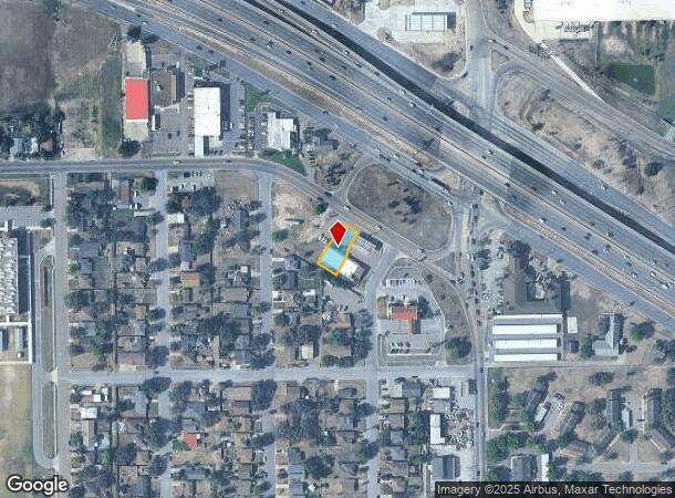 1412 E Pike Blvd, Weslaco, TX Parcel Map