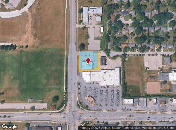 2222 Iowa St, Lawrence, KS Parcel Map