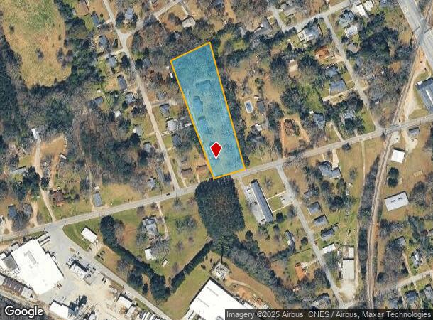 763 Pope St, Newberry, SC Parcel Map