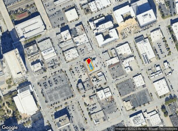  316 E 2Nd St, Tulsa, OK Parcel Map