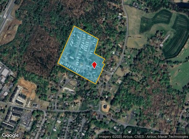 3533 Branch Hill Rd, Charlottesville, VA Parcel Map